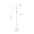 Lampa podłogowa ESTERA kolor Czarny 5717 TK Lighting