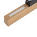 Kinkiet TEO Czarny / jasne drewno LED - 36W 6618 TK Lighting