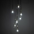 Lampa wisząca NILOS Czarny / złoty G9 MAX 6W 5362 TK Lighting