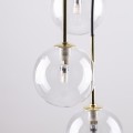Lampa wisząca NILOS Czarny / złoty G9 MAX 6W 5362 TK Lighting