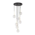 Lampa wisząca NILOS Czarny / złoty G9 MAX 6W 5362 TK Lighting