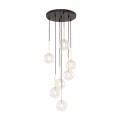 Lampa wisząca NILOS Czarny / złoty G9 MAX 6W 5362 TK Lighting