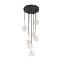 Lampa wisząca NILOS Czarny / złoty G9 MAX 6W 5362 TK Lighting