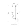 Lampa wisząca ELIO Czarny E27 MAX 15W LED 5973 TK Lighting