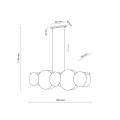 Lampa wisząca PULSE Biały E27 MAX 15W LED 4815 TK Lighting