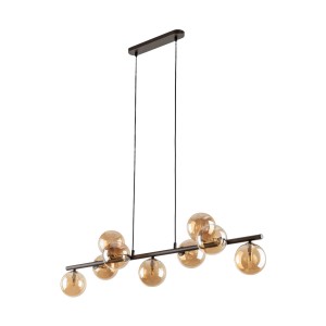 Lampa wisząca ESTERA Brąz E27 MAX 15W LED 4340 TK Lighting