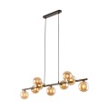Lampa wisząca ESTERA Brąz E27 MAX 15W LED 4340 TK Lighting