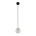 Lampa wisząca NILOS Czarny / złoty G9 MAX 6W 5941 TK Lighting