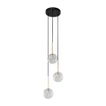 Lampa wisząca NILOS Czarny / złoty G9 MAX 6W 5942 TK Lighting