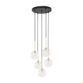 Lampa wisząca NILOS Czarny / złoty G9 MAX 6W 5943 TK Lighting