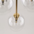 Lampa wisząca NILOS Czarny / złoty G9 MAX 6W 5943 TK Lighting
