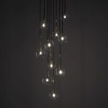 Lampa wisząca NILOS Czarny / złoty G9 MAX 6W 5944 TK Lighting