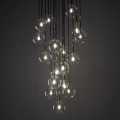 Lampa wisząca NILOS Czarny / złoty G9 MAX 6W 5945 TK Lighting