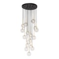Lampa wisząca NILOS Czarny / złoty G9 MAX 6W 5945 TK Lighting