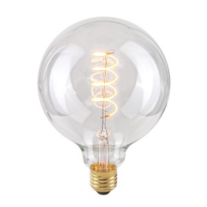 Żarówka E27 4W 2200K G125 Spiral Clear 801503 G125 ITALUX