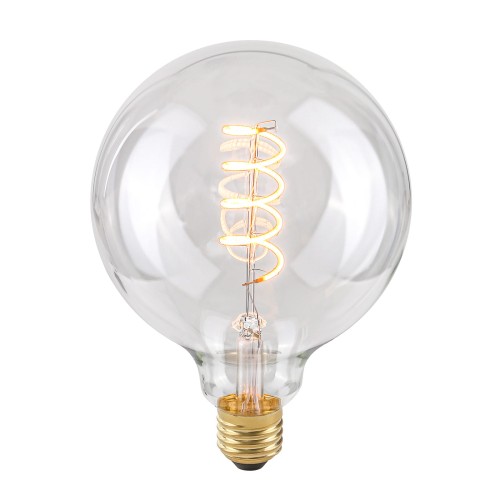 Żarówka E27 4W 2200K G125 Spiral Clear 801503 G125 ITALUX
