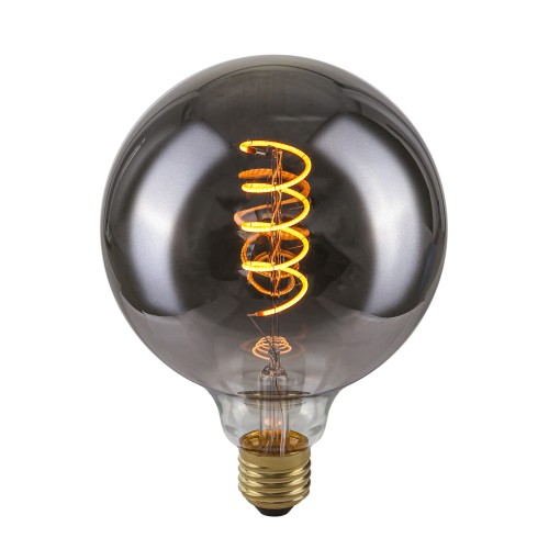 Żarówka E27 4W 2200K G125 Spiral Smoke 801553 G125 ITALUX