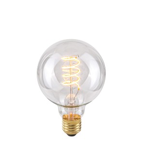 Żarówka E27 4W 2200K G95 Spiral Clear 801502 G95 ITALUX