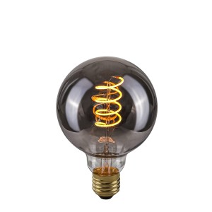 Żarówka E27 4W 2200K G95 Spiral Smoke 801552 G95 ITALUX