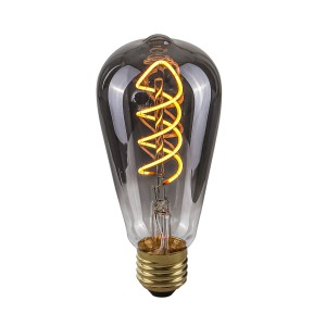 Żarówka E27 4W 2200K ST64 Spiral Smoke 801551 ST64 ITALUX