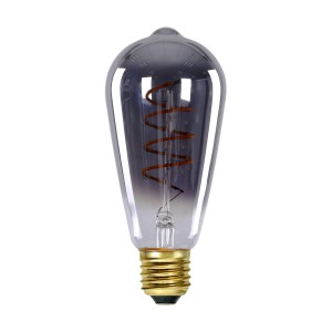 Żarówka E27 6W 2200K 3S Dimm Spiral Smoke 757-ST64-3DM-SR-SM ITALUX