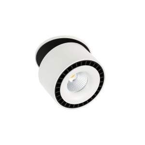 Lampa sufitowa Wpuszczana Biały, czarny Sevilla Round Recessed 4000K LED SL7560/28W 4000K WH+BL ITALUX