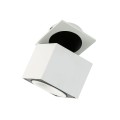 Lampa sufitowa Wpuszczana Biały, czarny Sevilla Square Recessed 4000K LED SL7562/28W 4000K WH+BL ITALUX