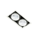 Lampa sufitowa Wpuszczana Biały, czarny Vertico Double 4000K LED GL7108-2/2X18W 4000K WH+BL ITALUX