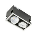 Lampa sufitowa Wpuszczana Biały, czarny Vertico Double 4000K LED GL7108-2/2X18W 4000K WH+BL ITALUX