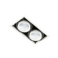 Lampa sufitowa Wpuszczana Biały, czarny Vertico Double 4000K LED GL7108-2/2X18W 4000K WH+BL ITALUX
