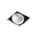 Lampa sufitowa Wpuszczana Biały, czarny Vertico Single 4000K LED GL7108-1/18W 4000K WH+BL ITALUX