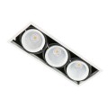 Lampa sufitowa Wpuszczana Biały, czarny Vertico Triple 3000K LED GL7108-3/3X18W 3000K WH+BL ITALUX