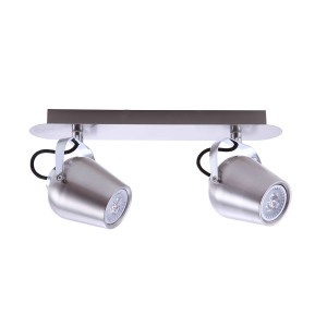 Lampa sufitowa Reflektorki na listwie Nikiel satynowany Josie GU10 FH541A2AJA13 ITALUX