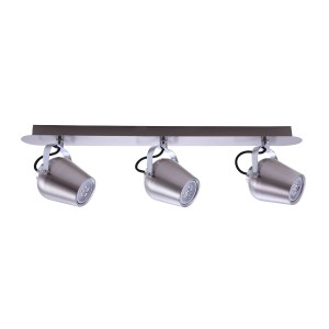 Lampa sufitowa Reflektorki na listwie Nikiel satynowany Josie GU10 FH541A3AJA13 ITALUX