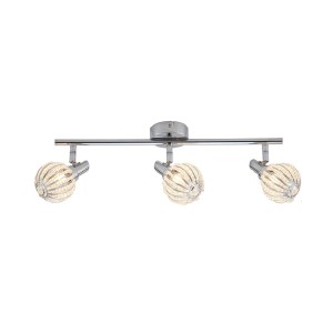 Lampa sufitowa Reflektorki na listwie Chrom Lopez G9 HP-710AG-03-08S61 ITALUX