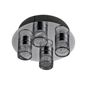 Lampa sufitowa Plafony Chrom Marc LED HD-520M-04-1340 CH ITALUX