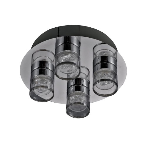Lampa sufitowa Plafony Chrom Marc LED HD-520M-04-1340 CH ITALUX