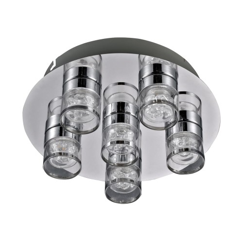 Lampa sufitowa Plafony Chrom Marc LED HD-520M-06-1340 CH ITALUX