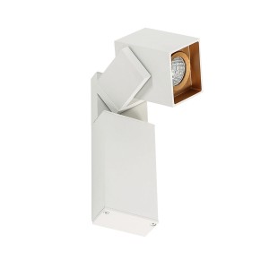 Kinkiet Przyłóżkowy Biały, złoty Aravena White Gold 3000K LED WLB073/5W 3000K WH+GO ITALUX