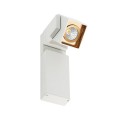 Kinkiet Przyłóżkowy Biały, złoty Aravena White Gold 3000K LED WLB073/5W 3000K WH+GO ITALUX