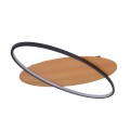 Lampa sufitowa Plafony Czarny piaskowany Poraso LED PLF-93439-12W-WO ITALUX