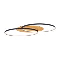 Lampa sufitowa Plafony Czarny piaskowany Poraso LED PLF-93439-24W-WO ITALUX