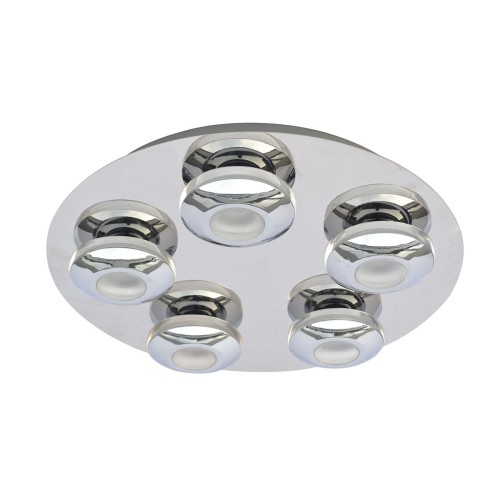 Lampa sufitowa Plafony Chrom Elias LED HP-932AF-05-9051B CH ITALUX