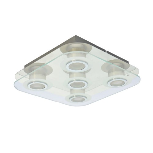 Lampa sufitowa Plafony Chrom Flavio LED MD14088-05F CH ITALUX