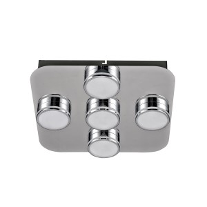 Lampa sufitowa Plafony Chrom Marcel LED HD-4011N-05-9051D CH ITALUX