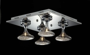 Lampa sufitowa Plafony Chrom Nueva G4 MX112906-4A ITALUX