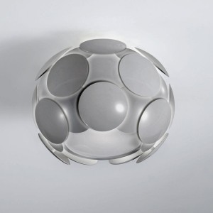 Lampa sufitowa Plafony Szary Santina GR E27 C0317-01S-U1GM ITALUX