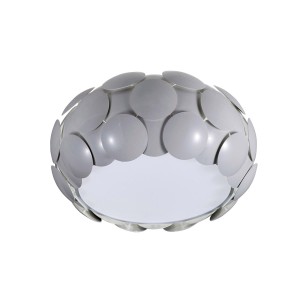 Lampa sufitowa Plafony Szary Santina GR E27 C0317-06L-U1GM ITALUX