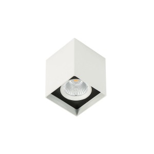 Lampa sufitowa Natynkowa Biały, czarny Alden White Black 4000K LED SLC78002/12W 4000K WH+BL ITALUX