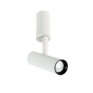 Lampa sufitowa Natynkowa Biały, czarny Bocca White Distanced 4000K LED SLC74055/18W 4000K WH+BL ITALUX
